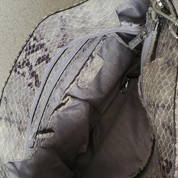 Michael Kors Snakeskin Tote - Picture 3 of 5